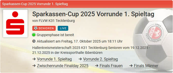 Sparkassen-Cup 2025
